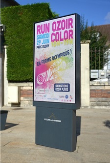 panneau d affichage lumineux VistaC